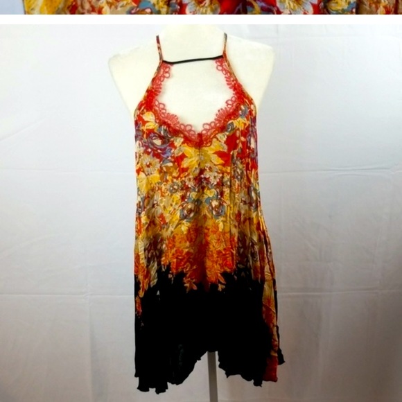 Free People Intimately Floral Slip Dress Size S - Picture 5 of 7